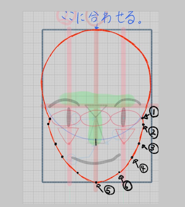 お絵かき練習メモstep4 目の分析と描き方 下書きから清書 いろいろ雑記帳