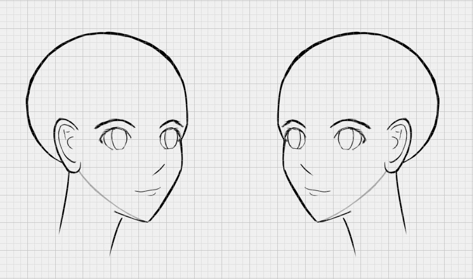 Step13デッサンチェックの一例と修正 いろいろ雑記帳 Step13デッサンチェックの一例と修正 いろいろ雑記帳