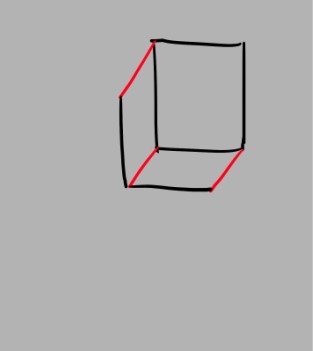 お絵かき練習メモstep10 平面から立体を書く方法と立体の練習 いろいろ雑記帳
