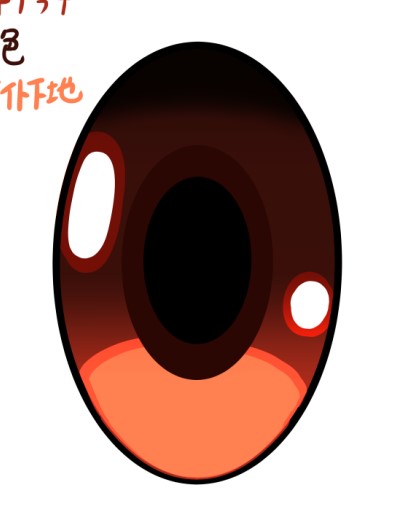 初心者向けデジタルソフトでの目の描き方 お絵かき講座 いろいろ雑記帳